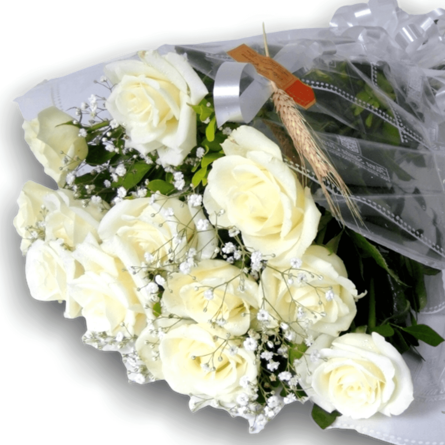 Bouquet de Rosas Brancas - Flora Santa Clara