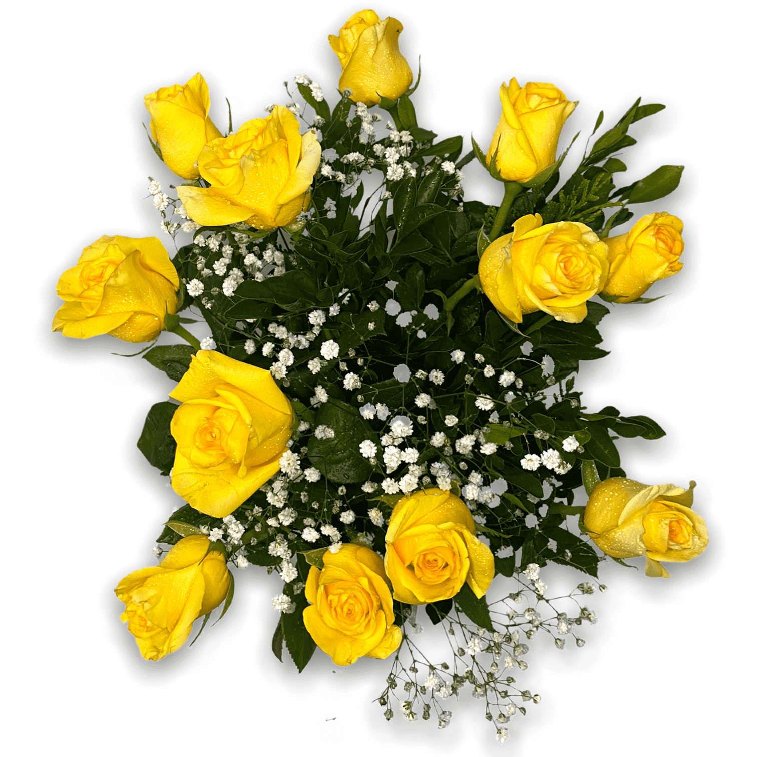 Bouquet de Rosas Amarelas - Flora Santa Clara