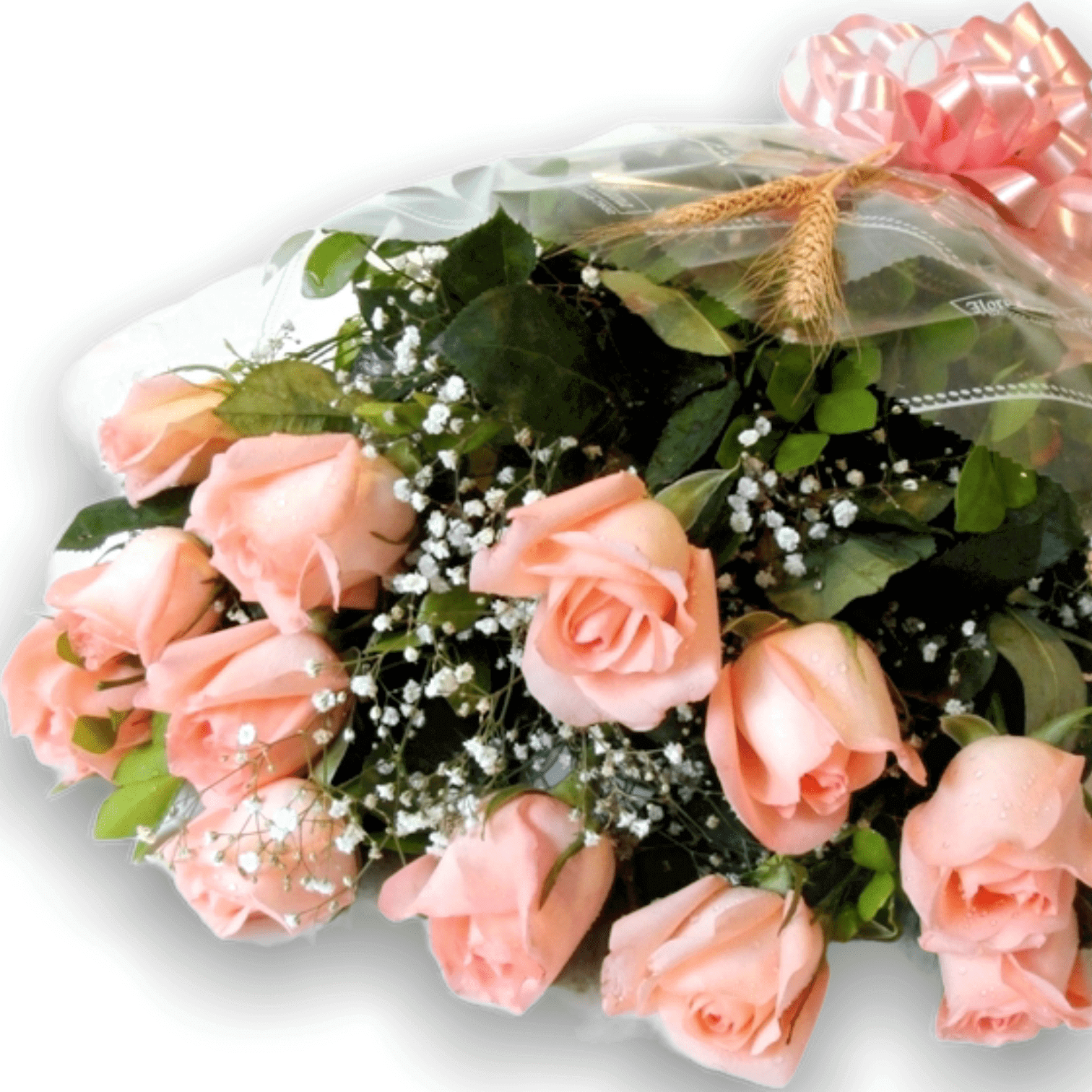 Bouquet de Rosas Cor-de-rosa - Flora Santa Clara