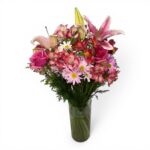 Buquê de Flores do Campo Rosado - Imagem 4