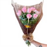 Buquê de Rosas Cor-de-rosa - Imagem 4