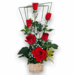 Arranjo de Rosas e Tangos