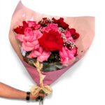 Buquê de Bicolor de Rosas Colombianas - Imagem 2