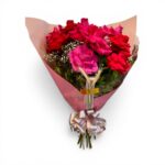 Buquê de Bicolor de Rosas Colombianas - Imagem 5