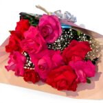 Buquê de Bicolor de Rosas Colombianas - Imagem 4