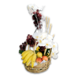 Planta de Orquídea e Frutas - Imagem 2